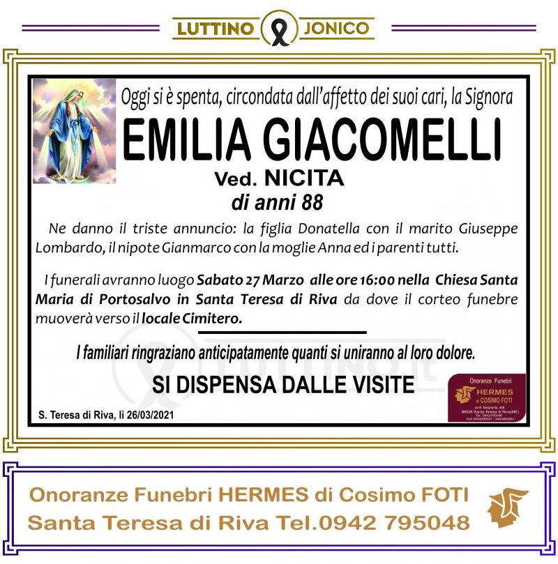 Emilia  Giacomelli 